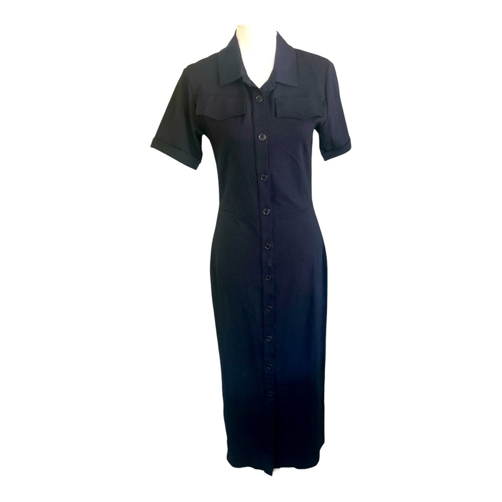 NWT Iris & Ink Macy navy blue dress size 10​